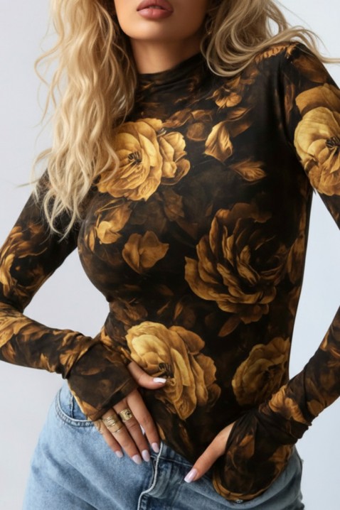 Дамска блуза DORFELNA YELLOW, Цвят: жълт, IVET.BG - Твоят онлайн бутик.