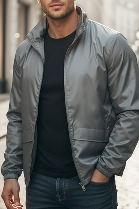 Мъжко яке WINTON GREY, Цвят: сив, IVET.BG - Твоят онлайн бутик.