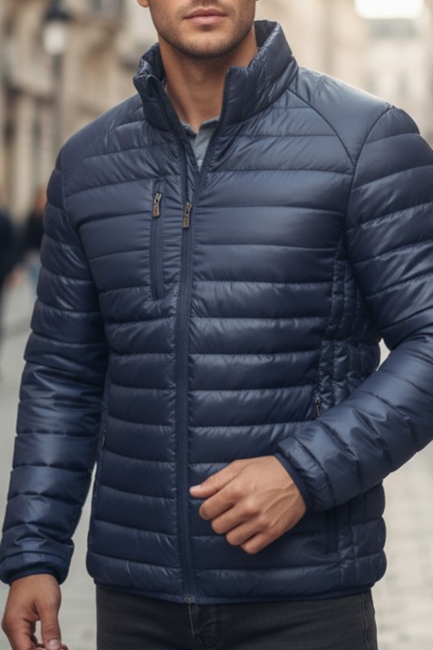 Мъжко яке MABELDO NAVY, Цвят: тъмносин, IVET.BG - Твоят онлайн бутик.