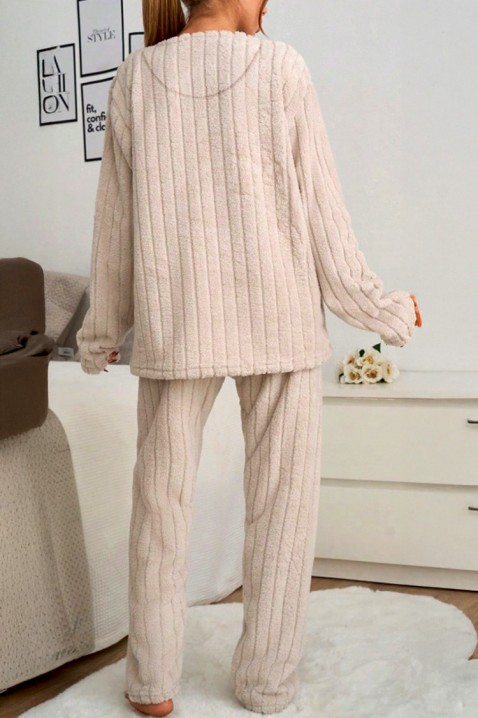 Пижама AMBOLESA BEIGE, Цвят: беж, IVET.BG - Твоят онлайн бутик.
