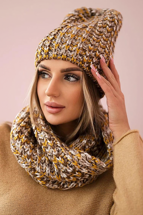 Комплект ESTELZA CAMEL, Цвят: светлокафяв, IVET.BG - Твоят онлайн бутик.