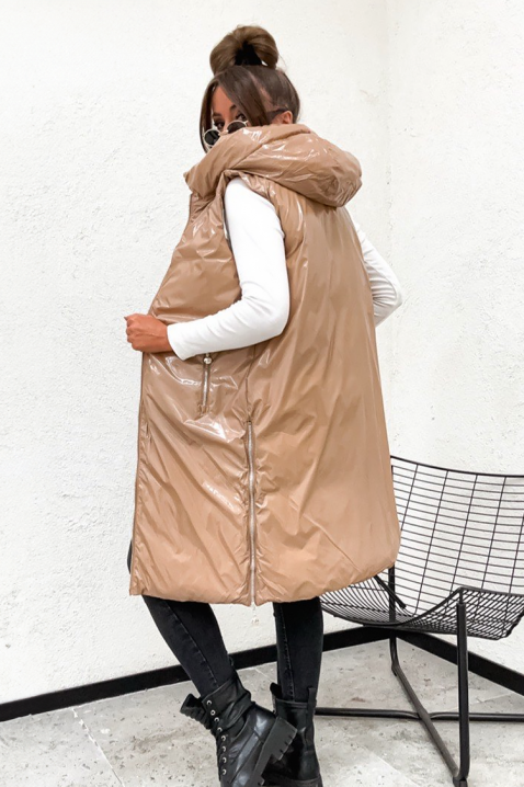 Двулицев елек KEMORFA BEIGE - Елеци | Ivet.BG Двулицев елек KEMORFA BEIGE, Цвят: беж, IVET.BG - Твоят онлайн бутик.