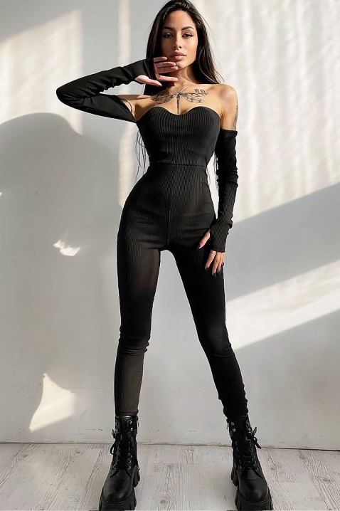 Гащеризон BLOMILGA BLACK, Цвят: черен, IVET.BG - Твоят онлайн бутик.