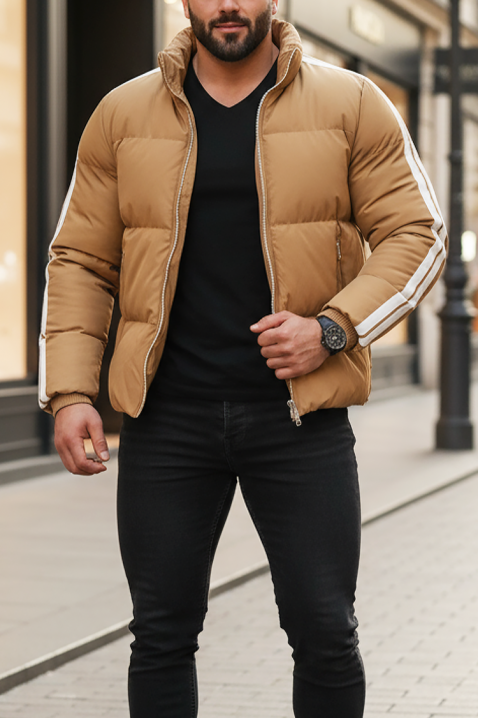 Мъжко яке OLFONSO BEIGE, Цвят: беж, IVET.BG - Твоят онлайн бутик.