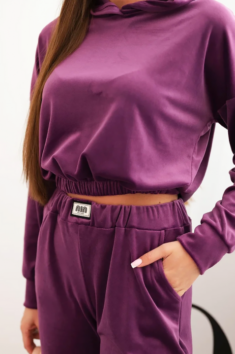 Комплект TELULZA PURPLE, Цвят: лилав, IVET.BG - Твоят онлайн бутик.