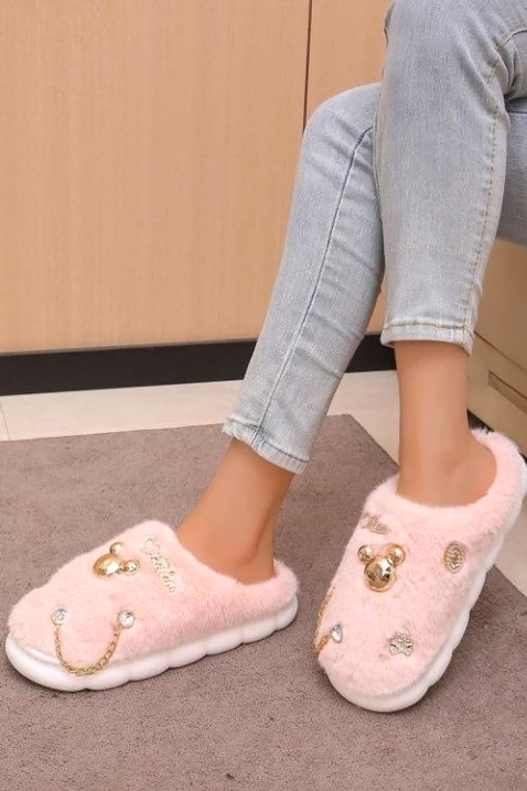 Дамски пантофи DOVELJA PINK, Цвят: розов, IVET.BG - Твоят онлайн бутик.