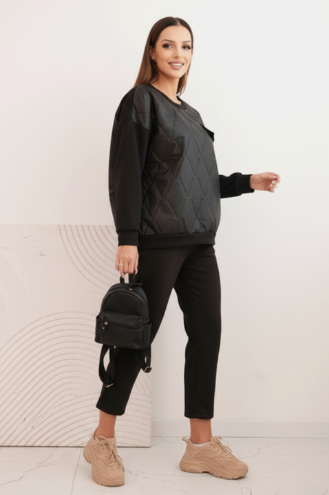 Комплект REBRALZA BLACK, Цвят: черен, IVET.BG - Твоят онлайн бутик.