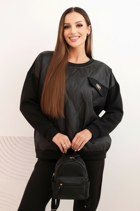 Комплект REBRALZA BLACK, Цвят: черен, IVET.BG - Твоят онлайн бутик.
