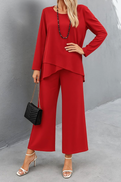 Комплект ADELVORA RED, Цвят: червен, IVET.BG - Твоят онлайн бутик.