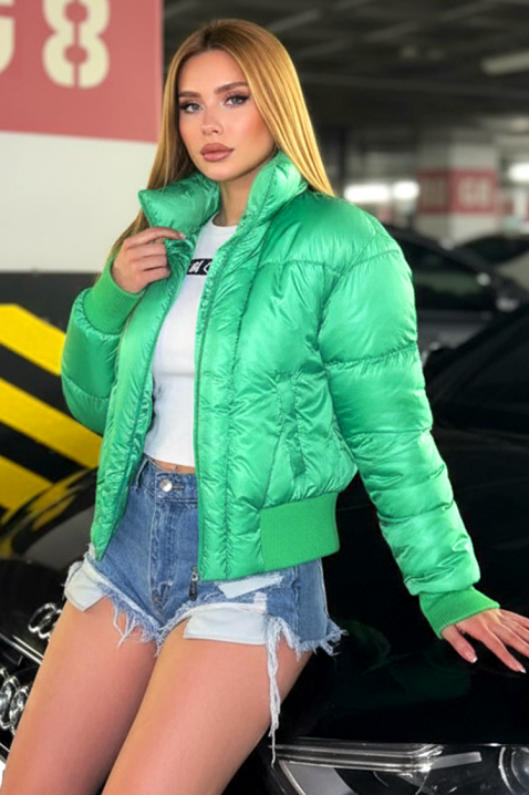 Яке REZLINDA GREEN, Цвят: зелен, IVET.BG - Твоят онлайн бутик.