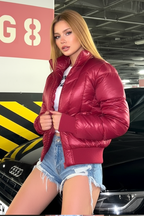 Яке REZLINDA BORDO, Цвят: бордо, IVET.BG - Твоят онлайн бутик.