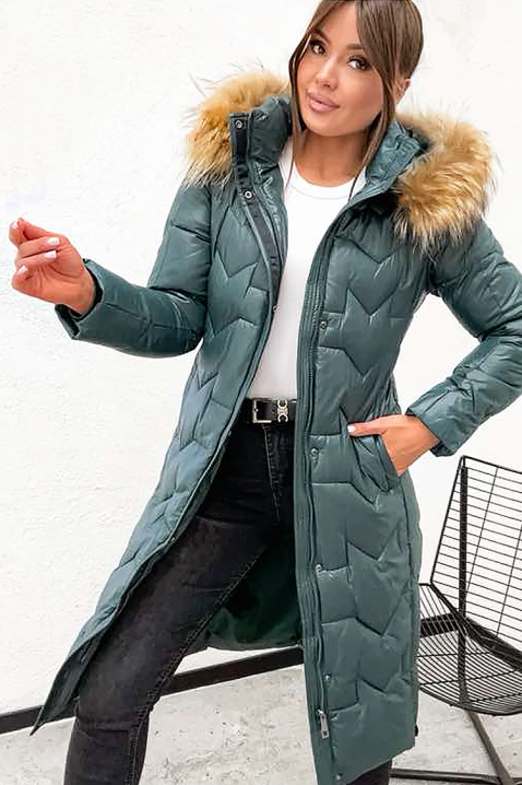 Яке KAPILZA KHAKI, Цвят: каки, IVET.BG - Твоят онлайн бутик.