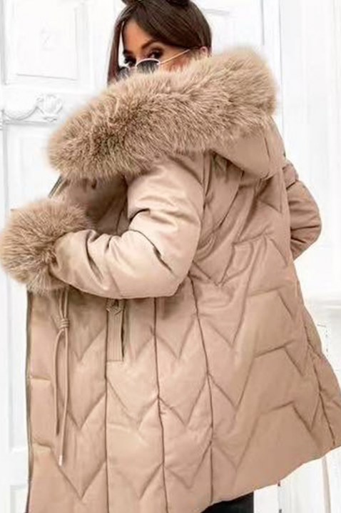 Яке NIOGELMA BEIGE, Цвят: беж, IVET.BG - Твоят онлайн бутик.