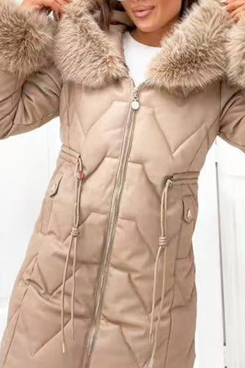 Яке NIOGELMA BEIGE, Цвят: беж, IVET.BG - Твоят онлайн бутик.