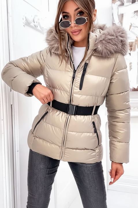 Яке KAMELZA BEIGE, Цвят: беж, IVET.BG - Твоят онлайн бутик.