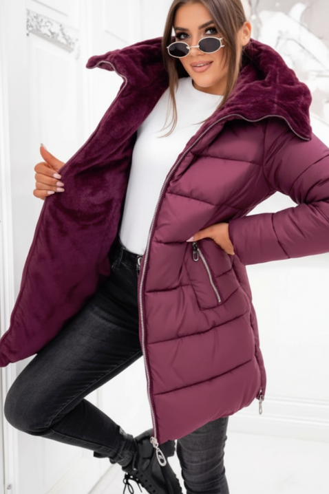 Яке RUZELDA PURPLE, Цвят: лилав, IVET.BG - Твоят онлайн бутик.