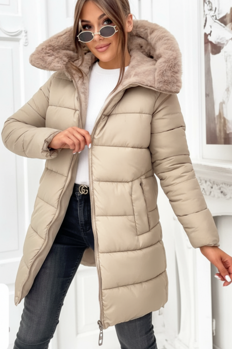 Яке RUZELDA BEIGE, Цвят: беж, IVET.BG - Твоят онлайн бутик.