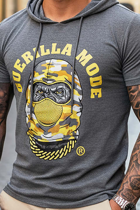 Мъжка блуза BRELON GREY - Блузи | Ivet.BG Мъжка блуза BRELON GREY, Цвят: сив, IVET.BG - Твоят онлайн бутик.