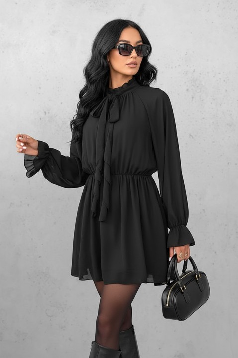 Рокля BONSIANA BLACK, Цвят: черен, IVET.BG - Твоят онлайн бутик.