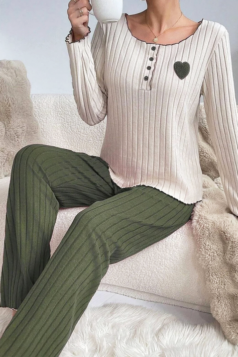 Пижама RELDINZA GREEN, Цвят: зелен, IVET.BG - Твоят онлайн бутик.
