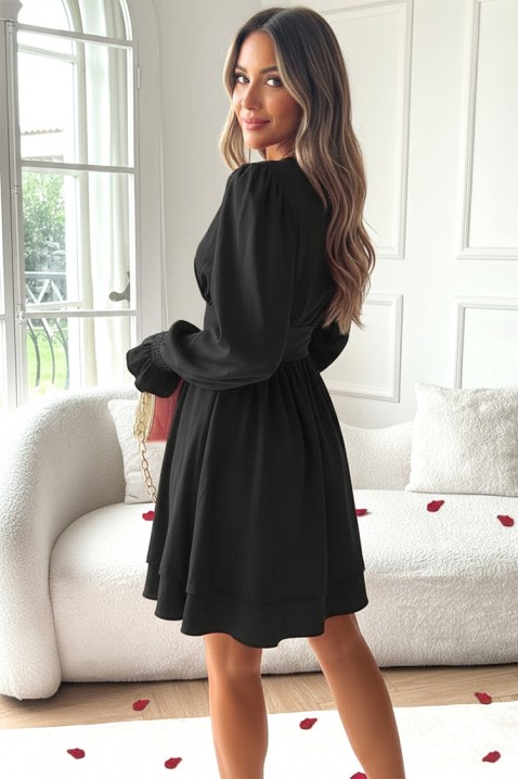 Рокля VIOFERGA BLACK, Цвят: черен, IVET.BG - Твоят онлайн бутик.