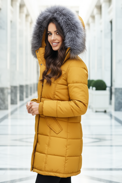 Яке ZIMBRADA YELLOW, Цвят: жълт, IVET.BG - Твоят онлайн бутик.