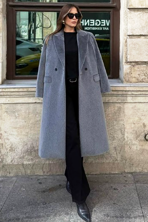 Палто PAVLENZA GREY, Цвят: сив, IVET.BG - Твоят онлайн бутик.