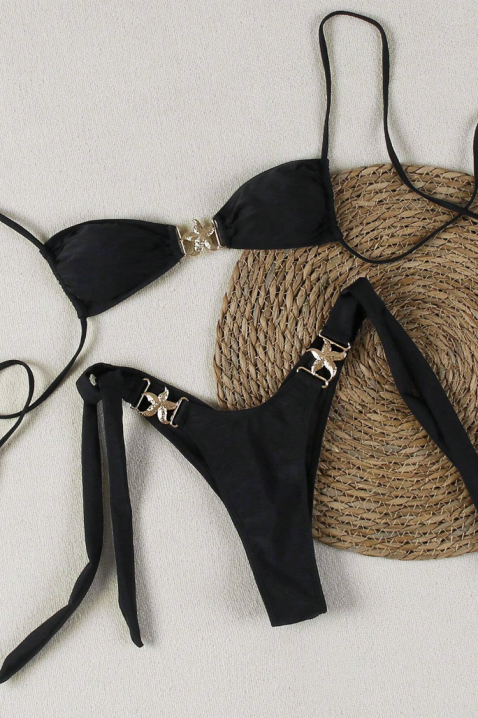 Бански BONDELFA, Цвят: черен, IVET.BG - Твоят онлайн бутик.