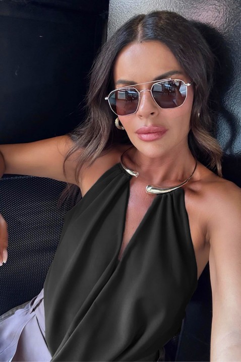 Топ - боди SELESTRA BLACK, Цвят: черен, IVET.BG - Твоят онлайн бутик.