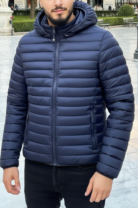 Мъжко яке MASHELDO NAVY, Цвят: тъмносин, IVET.BG - Твоят онлайн бутик.