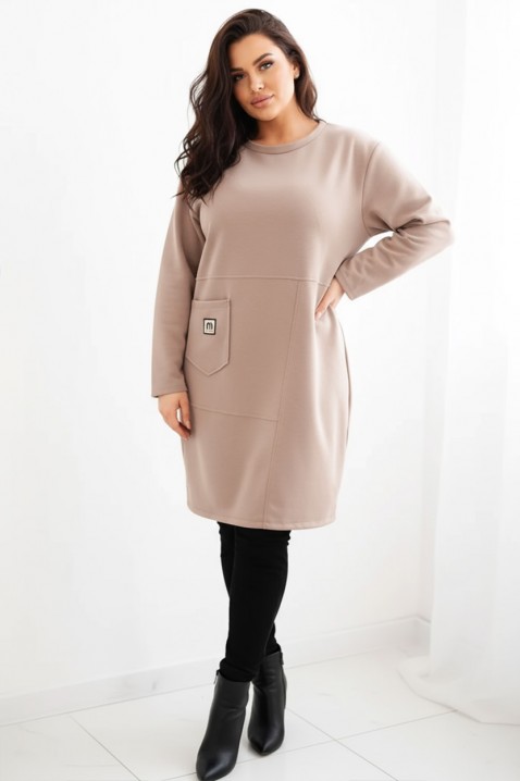 Туника DANZONA BEIGE - Макси мода | Ivet.BG Туника DANZONA BEIGE, Цвят: беж, IVET.BG - Твоят онлайн бутик.