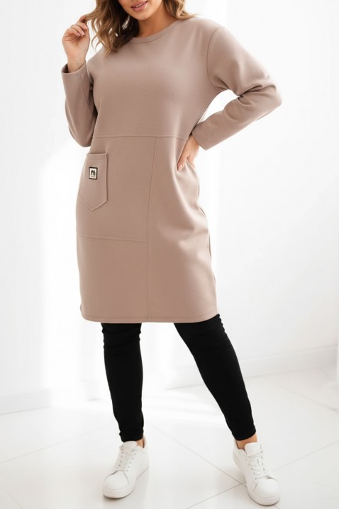 Туника DANZONA BEIGE - Макси мода | Ivet.BG Туника DANZONA BEIGE, Цвят: беж, IVET.BG - Твоят онлайн бутик.