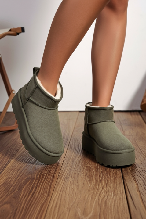 Дамски боти DENVIOSA KHAKI - Боти | Ivet.BG Дамски боти DENVIOSA KHAKI, Цвят: каки, IVET.BG - Твоят онлайн бутик.
