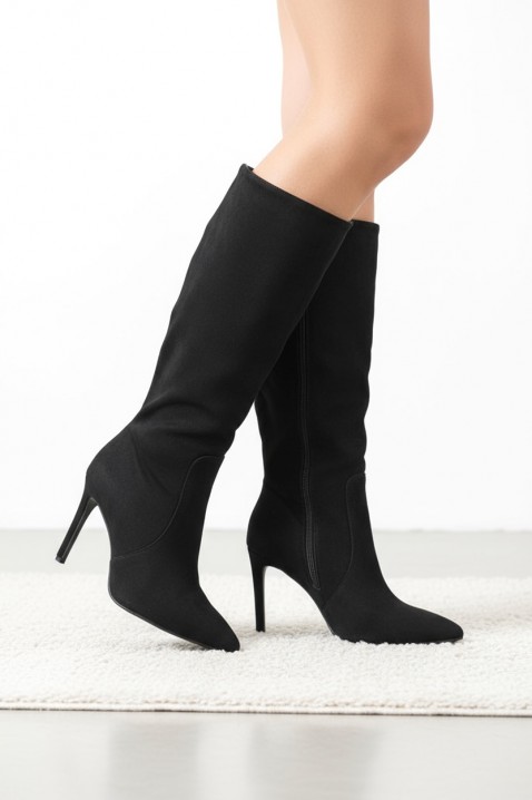 Ботуши MERILOTA, Цвят: черен, IVET.BG - Твоят онлайн бутик.