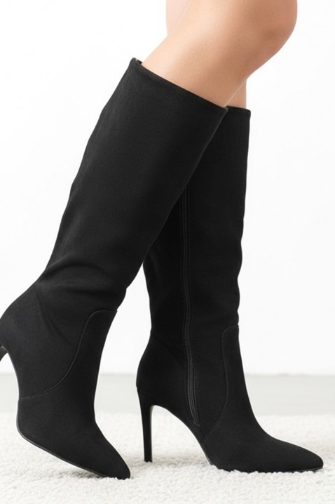 Ботуши MERILOTA, Цвят: черен, IVET.BG - Твоят онлайн бутик.