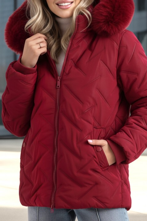 Яке GLORDERA RED - Якета | Ivet.BG Яке GLORDERA RED, Цвят: червен, IVET.BG - Твоят онлайн бутик.