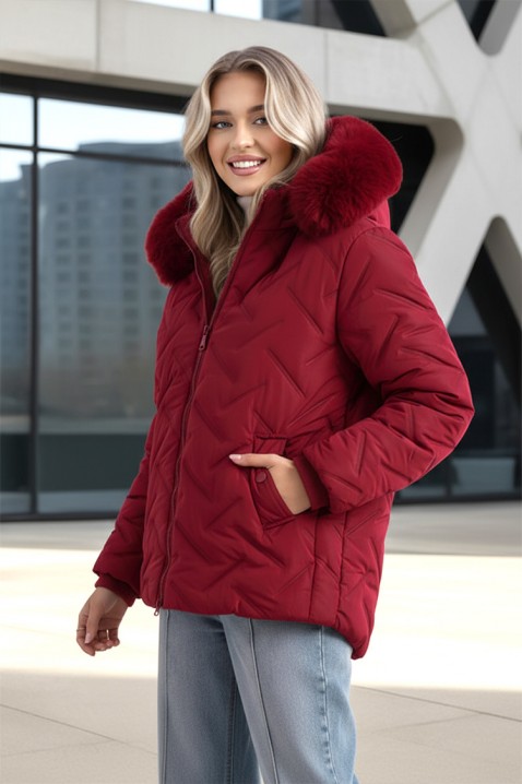 Яке GLORDERA RED - Якета | Ivet.BG Яке GLORDERA RED, Цвят: червен, IVET.BG - Твоят онлайн бутик.