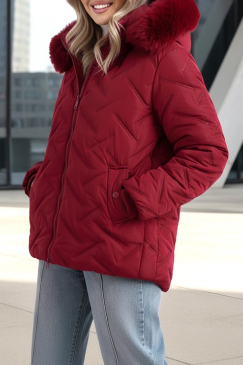 Яке GLORDERA RED - Якета | Ivet.BG Яке GLORDERA RED, Цвят: червен, IVET.BG - Твоят онлайн бутик.
