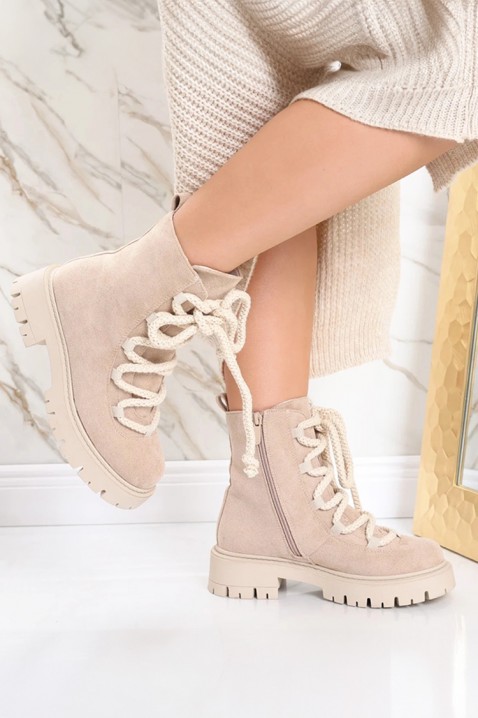 Дамски боти EMILSENA BEIGE - Боти | Ivet.BG Дамски боти EMILSENA BEIGE, Цвят: беж, IVET.BG - Твоят онлайн бутик.