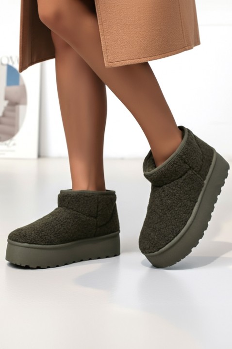 Дамски боти PUHVILZA KHAKI - Боти | Ivet.BG Дамски боти PUHVILZA KHAKI, Цвят: каки, IVET.BG - Твоят онлайн бутик.