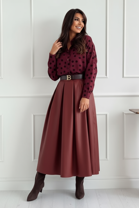 Пола AMOLEFA BORDO - Поли | Ivet.BG Пола AMOLEFA BORDO, Цвят: бордо, IVET.BG - Твоят онлайн бутик.