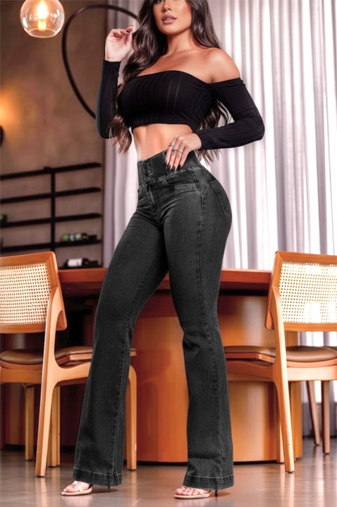 Дънки JARENDA BLACK - Дънки | Ivet.BG Дънки JARENDA BLACK, Цвят: черен, IVET.BG - Твоят онлайн бутик.