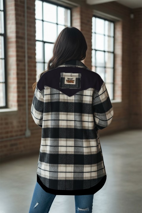 Дамска риза CASIANTA BLACK - Ризи | Ivet.BG Дамска риза CASIANTA BLACK, Цвят: черен, IVET.BG - Твоят онлайн бутик.