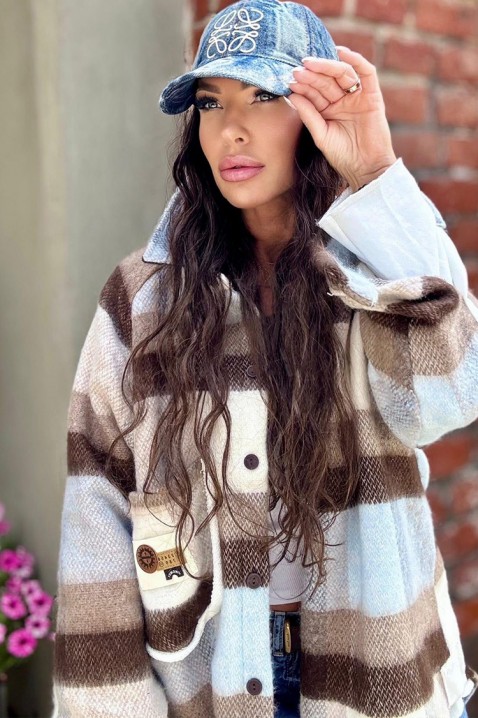 Дамска риза CASIANTA BROWN - Ризи | Ivet.BG Дамска риза CASIANTA BROWN, Цвят: кафяв, IVET.BG - Твоят онлайн бутик.