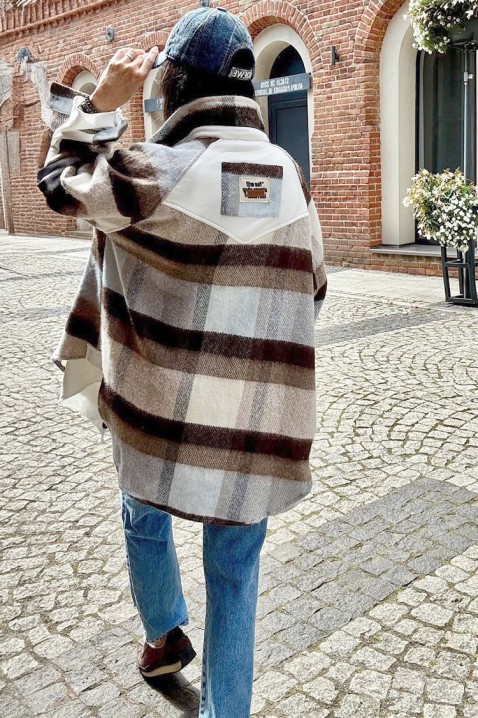 Дамска риза CASIANTA BROWN - Ризи | Ivet.BG Дамска риза CASIANTA BROWN, Цвят: кафяв, IVET.BG - Твоят онлайн бутик.