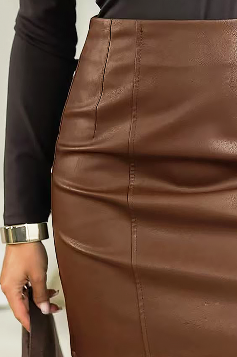 Пола PREVELDA BROWN - Поли | Ivet.BG Пола PREVELDA BROWN, Цвят: кафяв, IVET.BG - Твоят онлайн бутик.