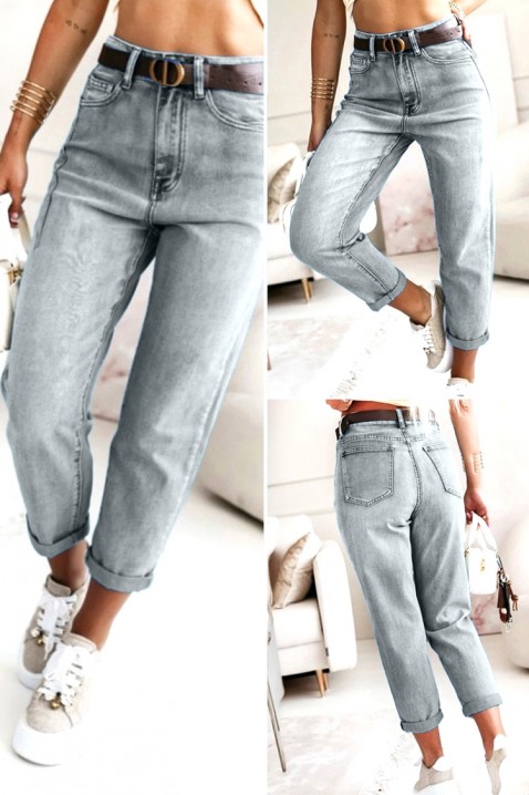 Дънки DRAZINA, Цвят: светлосин, IVET.BG - Твоят онлайн бутик.