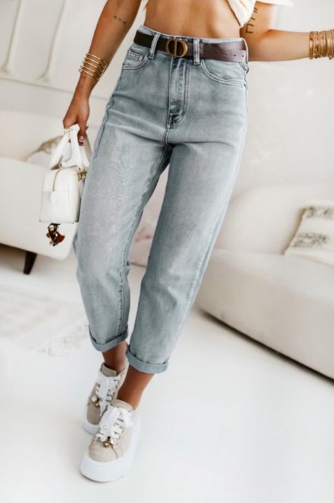 Дънки DRAZINA, Цвят: светлосин, IVET.BG - Твоят онлайн бутик.