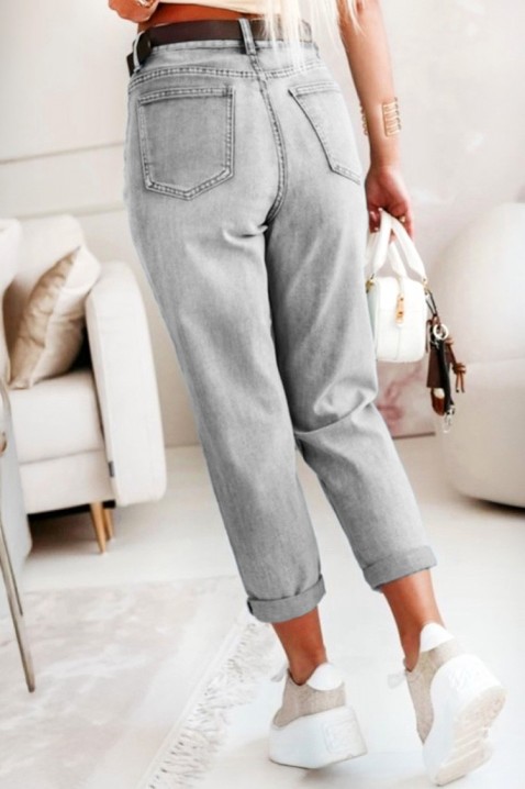 Дънки DRAZINA, Цвят: светлосин, IVET.BG - Твоят онлайн бутик.