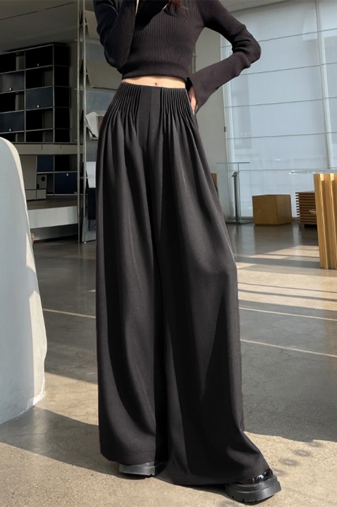 Панталон ZIBALDA BLACK - Панталони  | Ivet.BG Панталон ZIBALDA BLACK, Цвят: черен, IVET.BG - Твоят онлайн бутик.